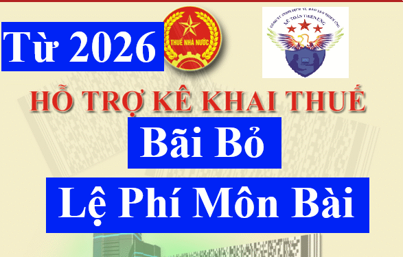 Bãi bỏ lệ phí môn bài từ năm 2026 theo Nghị quyết 198/2025/QH15