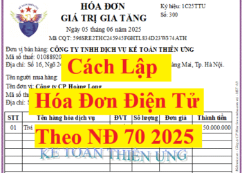 Cách xuất hóa đơn điện tử theo nghị định 70/2025, Thông tư 32/2025
