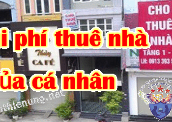 Quy định về chi phí thuê nhà, thuê xe ô tô của cá nhân