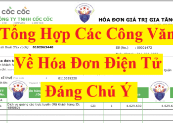Các công văn ĐÁNG CHÚ Ý về hóa đơn điện tử mới nhất năm 2025
