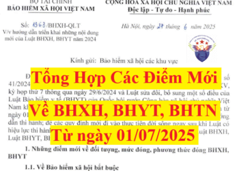 Các điểm mới về đối tượng đóng BHXH, BHYT bắt buộc từ ngày 1/7/2025