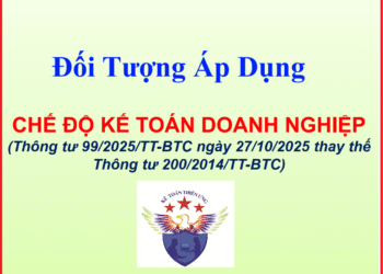 Đối tượng áp dụng chế độ kế toán theo Thông tư 99