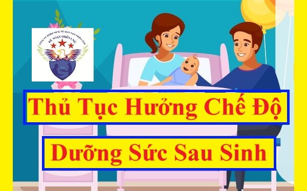 Thủ tục hưởng chế độ dưỡng sức sau sinh, sau ốm đau 2025