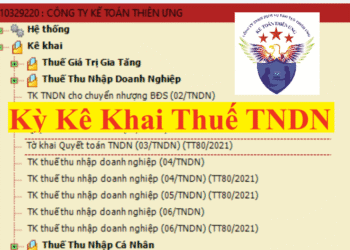 Kỳ kê khai thuế thu nhập doanh nghiệp