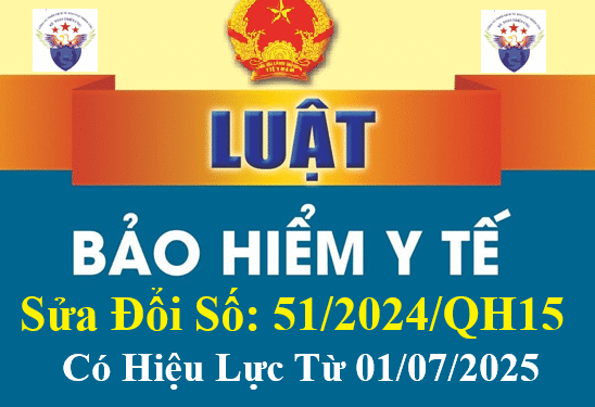 Luật bảo hiểm y tế sửa đổi mới nhất 2025 số 51/2024/QH15