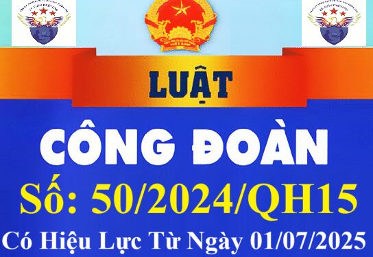Luật công đoàn số 50/2024/QH15 mới nhất năm 2025