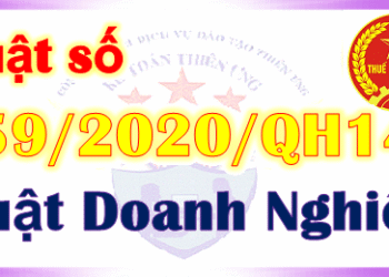 Luật Doanh nghiệp số 59/2020/QH14 ngày 17/06/2020