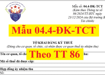Mẫu 04.4-ĐK-TCT theo Thông tư số 86/2024/TT-BTC