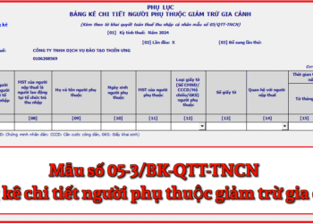 Mẫu số 05/QTT-TNCN Tờ khai quyết toán thuế thu nhập cá nhân theo TT 80/2021