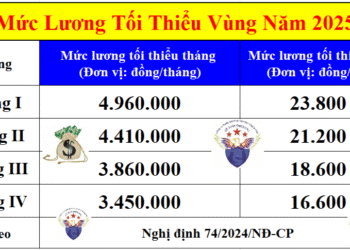2025 đóng bảo hiểm xã hội theo mức lương nào?