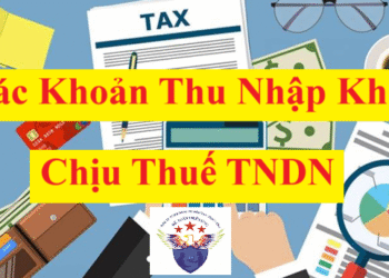 Các khoản thu nhập khác chịu thuế TNDN