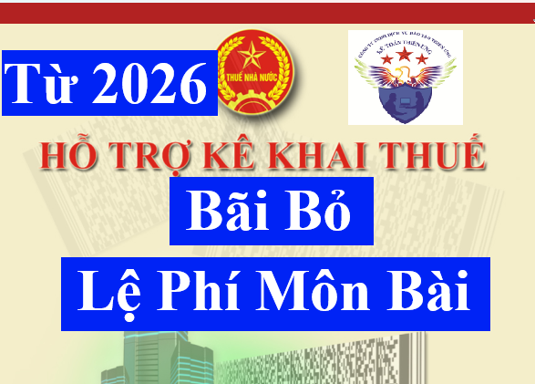 Bãi bỏ lệ phí môn bài từ năm 2026 theo Nghị quyết 198 2025