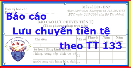 Mẫu Báo cáo lưu chuyển tiền tệ theo Thông tư 133 – Cách lập