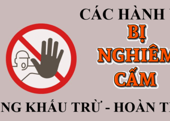 Các hành vi bị nghiêm cấm trong khấu trừ, hoàn thuế