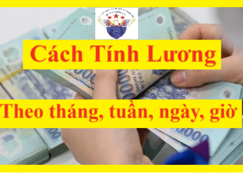 Cách tính lương theo giờ, ngày, tuần, tháng theo công thức chuẩn