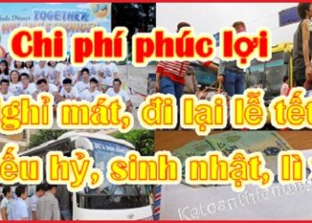 Các khoản chi có tính chất phúc lợi cho nhân viên hợp lý