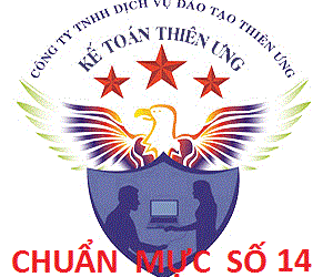 CHUẨN MỰC KẾ TOÁN SỐ 14 DOANH THU VÀ THU NHẬP KHÁC