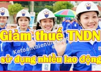 Doanh nghiệp sử dụng nhiều lao động nữ được giảm thuế TNDN