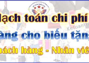 Cách hạch toán quà tặng khách hàng – nhân viên
