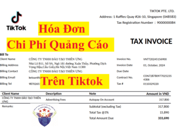 Chi phí quảng cáo trên Tiktok có được trừ khi tính thuế TNDN không? Có được khấu trừ thuế GTGT đầu vào không?