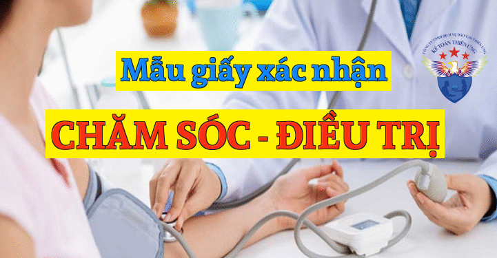 Mẫu giấy xác nhận chăm sóc, điều trị Mẫu số 08 theo Thông tư 25/2025/TT-BYT
