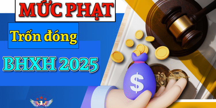 Mức phạt trốn đóng BHXH 2025 theo Luật Bảo hiểm xã hội số: 41/2024/QH15