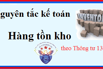 Nguyên tắc kế toán hàng tồn kho theo Thông tư 133
