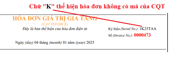 Cách nhận biết hóa đơn điện tử không có mã của cơ quan thuế