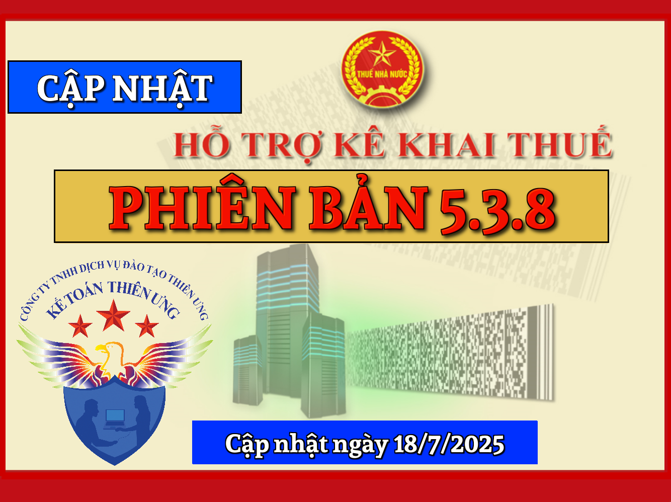 phần mềm hỗ trợ kê khai thuế HTKK 5.3.8