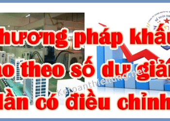 Cách tính khấu hao theo phương pháp số dư giảm dần