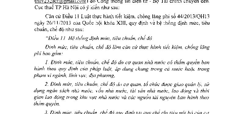Quy định về định mức tiêu hao nguyên vật liệu nhiên liệu