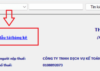 Cách tải bảng kê Excel vào HTKK mới nhất