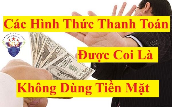Các hình thức thanh toán không dùng tiền mặt từ ngày 01/07/2025