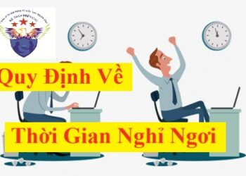 Quy định về thời gian nghỉ ngơi trong Bộ luật lao động