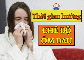 Thời gian hưởng chế độ ốm đau