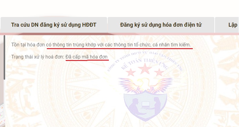 tra cứu hóa đơn điện tử mới