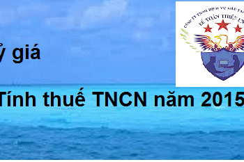 Tỷ giá tính thuế thu nhập cá nhân có thu nhập bằng ngoại tệ
